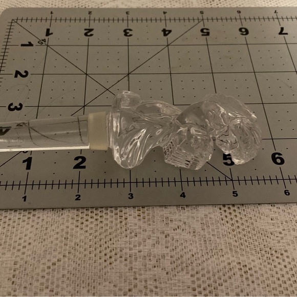 New Mikasa Christmas Angel Austrian Lead Crystal Glass Wine Cider Bottle Stopper - Picture 6 of 6